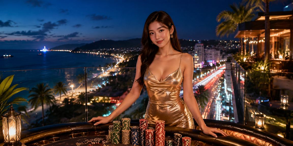 Không khí giải trí casino và cá cược trực tuyến tại Phú Quốc về đêm